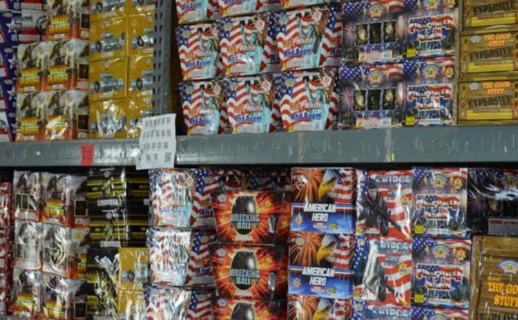 Area pyrotechnic vendors advise customers to be safe when using their items this weekend. MASON HINES | DISPATCH RECORD