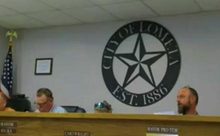 The Lometa City Council met in person Monday evening. MASON HINES | DISPATCH RECORD