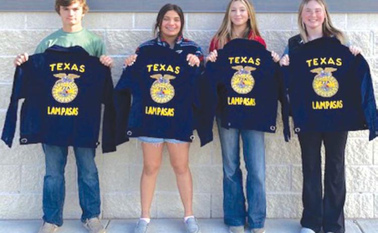 Students earn the signature blue and gold FFA jacket