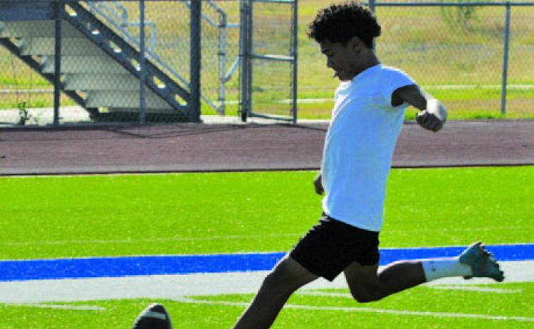 Badger football holds middle school, freshman