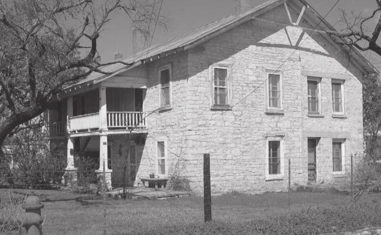 The historic Hart House — located at the corner of Western Avenue and East Fifth Street — is one of many places where courthouse functions in Lampasas County have taken place over the years. JEFF JACKSON | COURTESY PHOTO