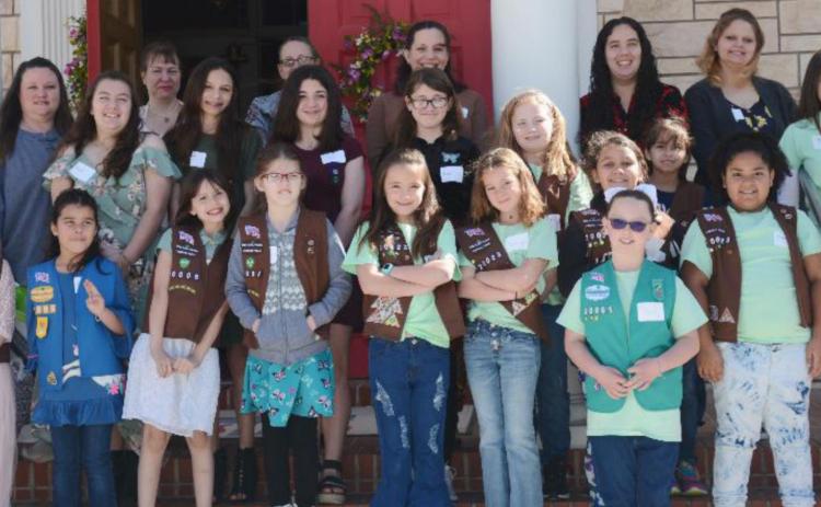Girl Scouts honored at Presbyterian church