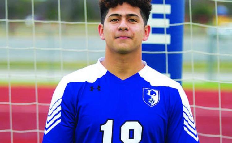 Name: Elias Ayala Class: Sophomore Sport: Soccer, Football, Wrestling and Powerlifting Favorite Movie: Spider-Man Favorite Midnight Snack: Watermelon Favorite Social Media: TikTok Main Goal This Season: To be good