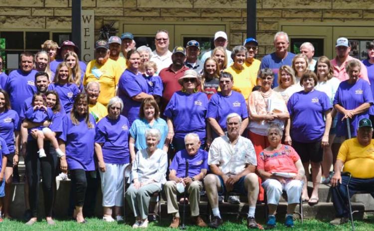 Approximately 75 Klose family members attended the 100 th reunion held Aug. 7, 2021 at the Hostess House in Lampasas. courtesy photo