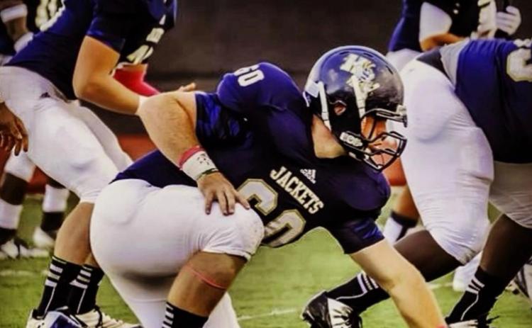 Chance Cottle played defensive line for Howard Payne University after playing for the state runner-up Georgetown High School Eagles. COURTESY PHOTO