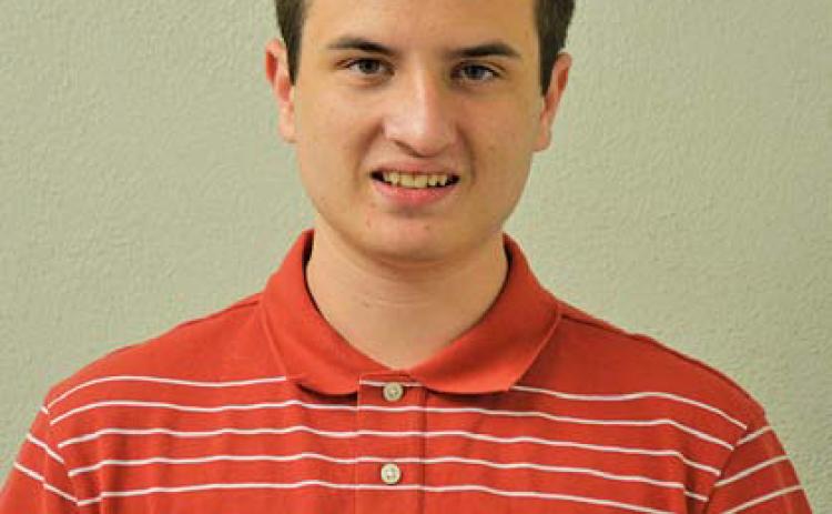 Joseph Neuenschwader will intern with the Dispatch Record this summer. hunter king | dispatch record