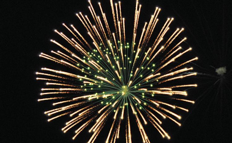 The special pyrotechnics begin around 9:15 p.m., after Gospel Night. The park is one of many vantage points around the city where the fireworks can be veiwed. FILE PHOTO