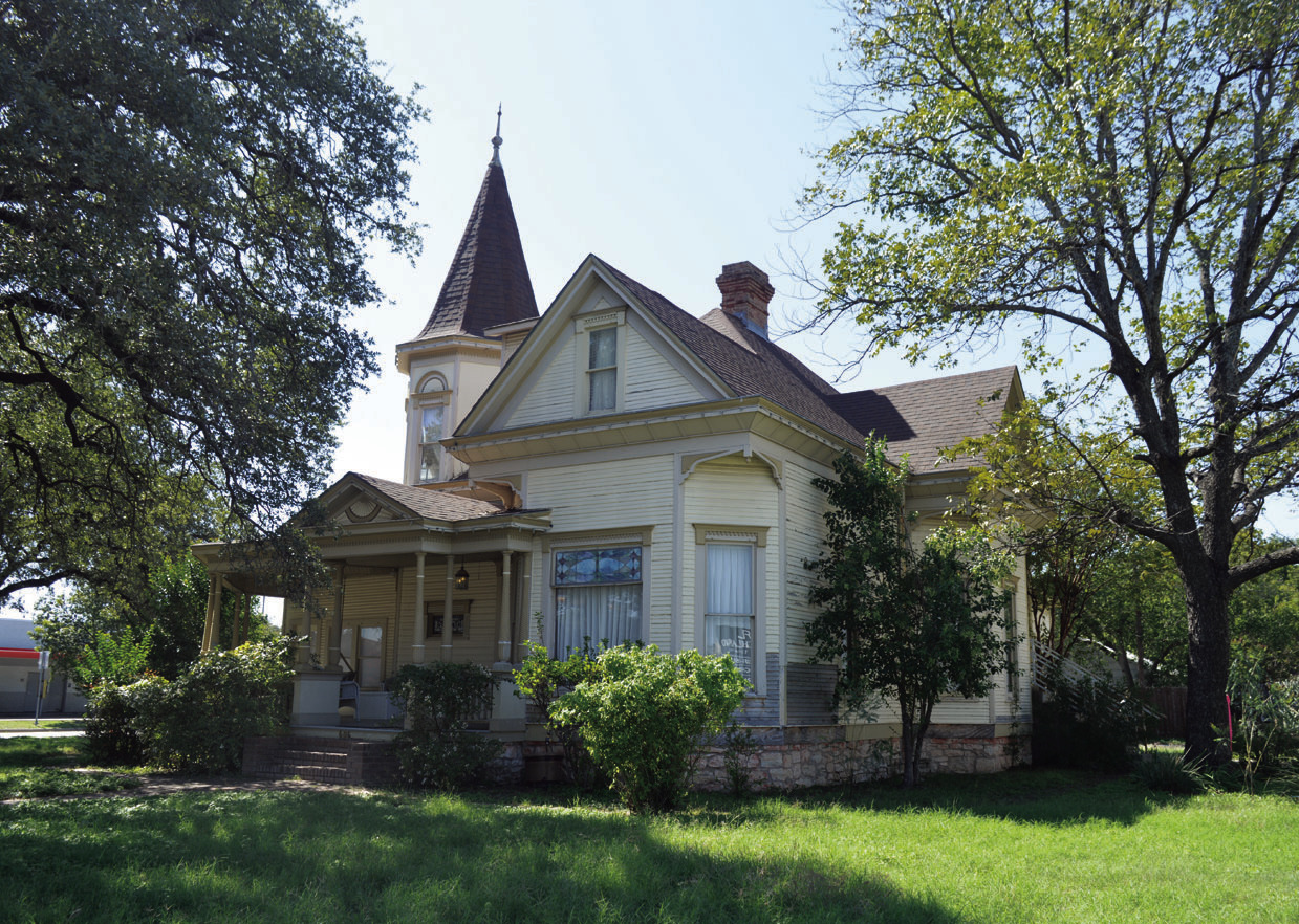 The 1904 Gillen House at 606 S. Key Avenue in Lampasas. Owner Eddie Shell has offered the Victorian home to the Lampasas County Museum Foundation. ERICK MITCHELL | DISPATCH RECORD