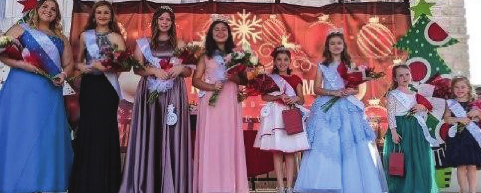 Pageant Names New Snow Queen Court Lampasas Dispatch Record
