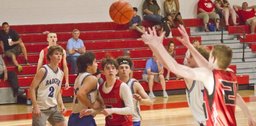 Badgers finish near middle of Salado league standings