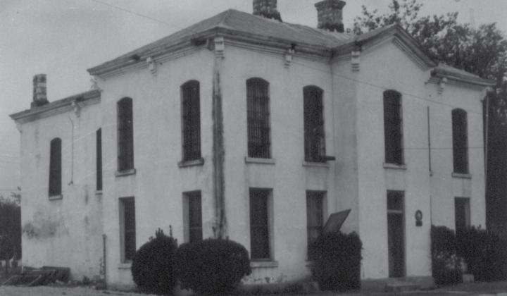 This photo from Jeff Jackson’s collection shows what was the county jail from 1880-1972. COURTESY PHOTO