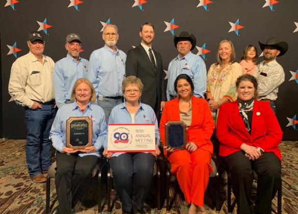 Thirteen Lampasas County Farm Bureau members participated in the 90th annual Texas Farm Bureau Convention in Frisco. Not pictured: directors Mickey and Jani Edwards. courtesy photo