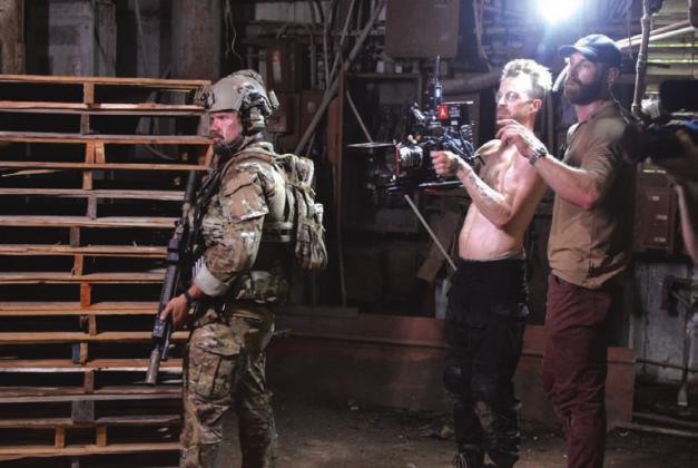 Filming for the short film “The Weapon” took place Friday at Brown Feed Store in Lampasas. The film is written by Chase Kuker, from a story by Cody Bobay. Director and producer Jordan Kuker said the short film is a proof of concept intended for a feature movie and is meant to showcase Lampasas as a filming destination. ERICK MITCHELL | DISPATCH RECORD