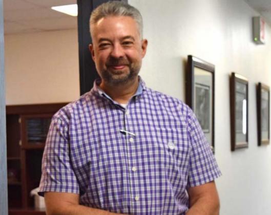 Newly appointed Lampasas Police Chief Jody Cummings will soon move into his new office in the Lampasas Police Department. He represents the third generation of law enforcement officers in the Cummings family. ALEXANDRIA RANDOLPH | DISPATCH RECORD