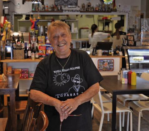 Cafe owner Eve Sanchez says the stress from staffing problems has been a big factor in her decision to close the restaurant. Her German specialties have drawn quite a loyal following among customers, who will surely miss her schnitzel and spaetzle. ERICK MITCHELL | DISPATCH RECORD