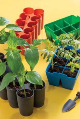 Seed-starting trays are reusable and make it easy to pop out young seedlings without damaging the plant’s roots. COURTESY PHOTO | GARDENERS SUPPLY CO.