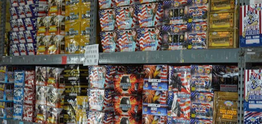 Area pyrotechnic vendors advise customers to be safe when using their items this weekend. MASON HINES | DISPATCH RECORD