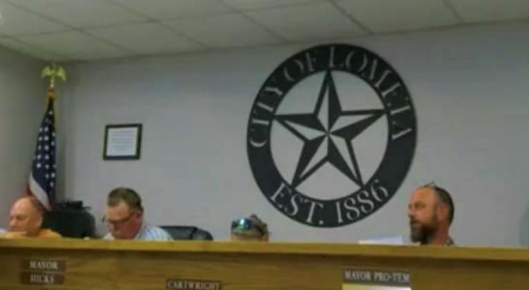 The Lometa City Council met in person Monday evening. MASON HINES | DISPATCH RECORD