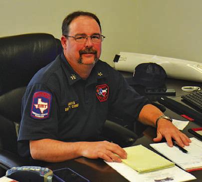 Tim Davis has been named the deputy operations chief for Lampasas Fire Department. HUNTER KING | DISPATCH RECORD