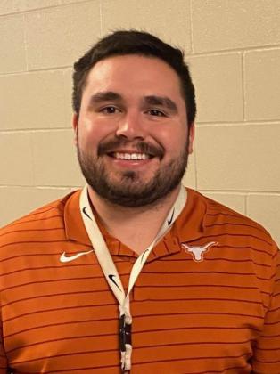 Jaden Napolez was recognized as the December Teacher of the Month at the high school. Napolez is an assistant basketball and baseball coach, and he teaches the World History course. COURTESY PHOTO