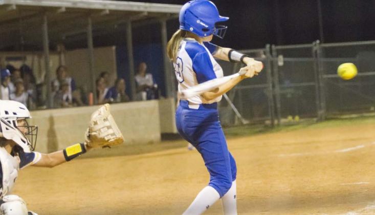 First round of district softball ends in loss