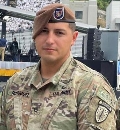 Army Staff Sgt. Phillip Rodriguez likes to recognize Veterans Day by remembering those he has served with. COURTESY PHOTO