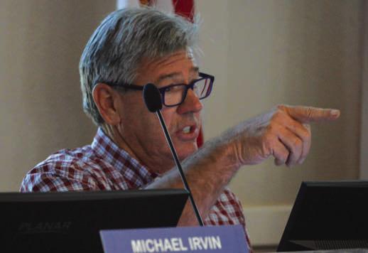 EDC director Michael Irvin said Vision Lampasas needs to do a better job raising its own funds from the community. ERICK MITCHELL | DISPATCH RECORD