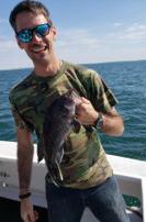 Mark Nicolas enjoys a fishing session before beginning residential treatment in Texas. COURTESY PHOTO