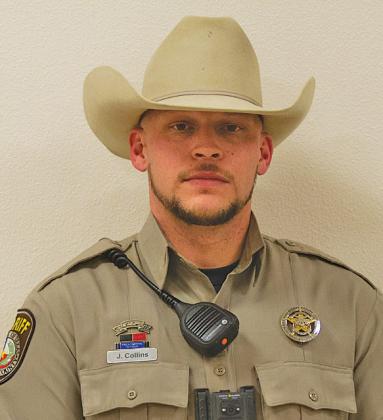 hunter king | Lampasas Dispatch Record Lampasas County Sheriff’s Deputy Jason Collins is credited with the rescue of a woman who was stranded in sub-freezing temperatures early last Friday morning.