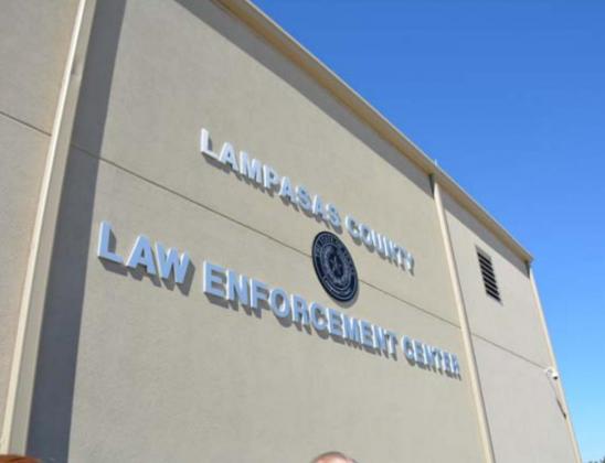 The Lampasas County Law Enforcement Center on Barnes Street houses inmates and provides offices for the sheriff’s department staff. FILE PHOTO