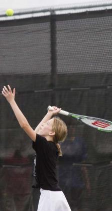 Tennis camp keeps players busy