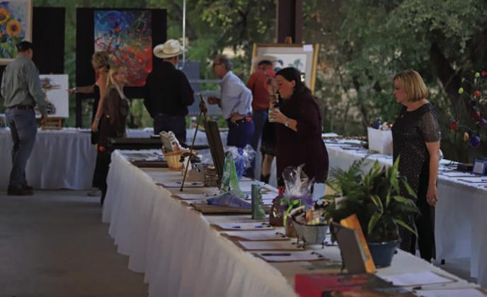 Auction raises funds for community art