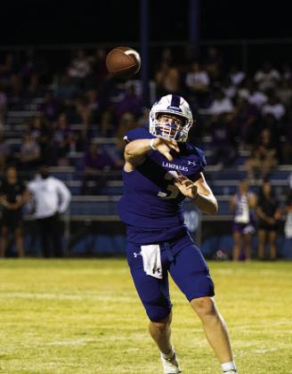 HUNTER KING | DISPATCH RECORD Reed Jerome will look to have another clean game in week two.