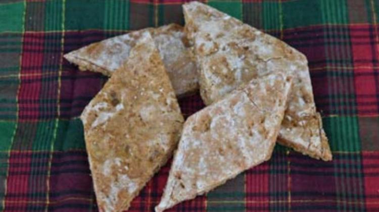 Renate Wright makes Lebkuchen every Christmas season, a nod to her German heritage. Pictured are her diamond-shaped cookies. MADELEINE MILLER | DISPATCH RECORD