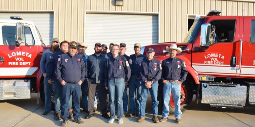 Lometa Volunteer Fire Department has new truck in service