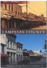 The book cover of “Lampasas County: Past &amp; Present” depicts how historic buildings on the downtown courthouse square have changed over the past century. ARCADIA PUBLISHING
