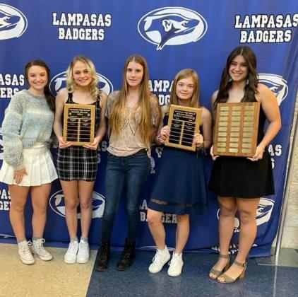 Players awarded at soccer banquets