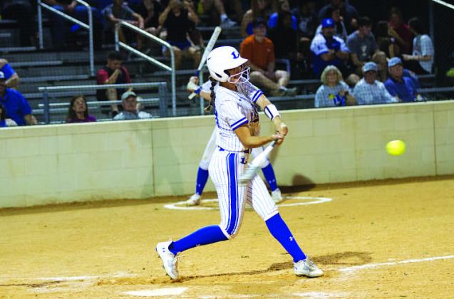 FILE PHOTO Madison Magilke has continued to be the best hitter for the Lady Badgers so far this season.