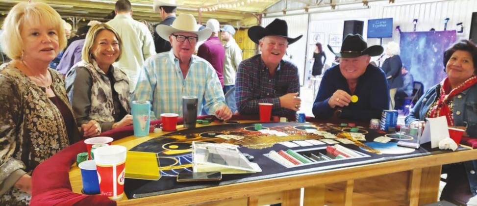 Particpants enjoy festivities at the 2020 Wild West Casino Night hosted by Vision Lampasas. This year’s event has been postponed. FILE PHOTO