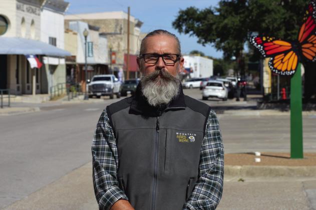 ERICK MITCHELL | DISPATCH RECORD Mike Gill begins his tenure as Lampasas Economic Development Corporation specialist.