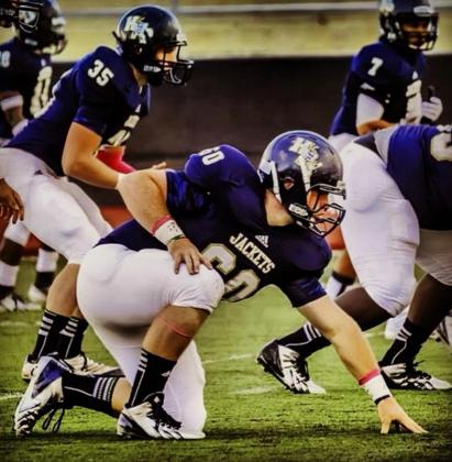Chance Cottle played defensive line for Howard Payne University after playing for the state runner-up Georgetown High School Eagles. COURTESY PHOTO