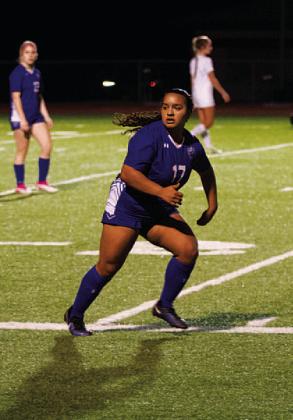 Arianna Bermudez picked up an honorable mention All-District recognition in her junior campaign. FILE PHOTO