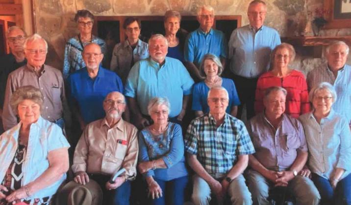 Classmates hold reunion at Casbeer home