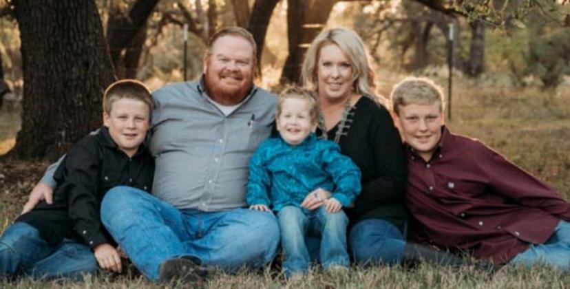 Dr. Kelli Isom co-owns Isom Veterinary Hospital with her husband Trampus. They are pictured here with their sons, from left, Cayhil, Olson and Preston. COURTESY PHOTO