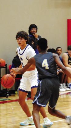 AJ Rosales played his best game of the season against Rockdale. HUNTER KING | DISPATCH RECORD