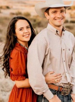 Morgan Mathis and Kade Hodges have announced their engagement. COURTESY PHOTO