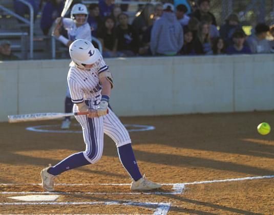Aspen Wheeler will represent Lampasas in softball at the annual FCA game. HUNTER KING | DISPATCH RECORD