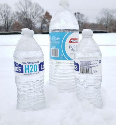 Whether in heat or in snowy weather like Texas experienced last week, hydration is important for good health. ALEXANDRIA RANDOLPH MURRELL | COURTESY PHOTO