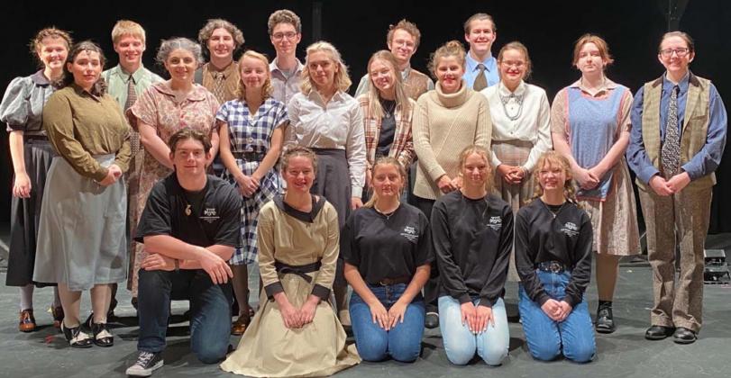 The Lampasas High School Theatre Department is headed to Lubbock to compete in the UIL One-Act Play competition. COURTESY PHOTO