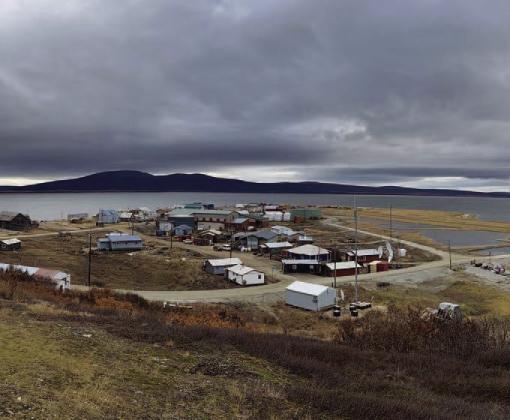 Golovin is pictured here in early October, after Typhoon Merbok struck. The storm created infrastructure damages and economic hardship in the state of Alaska. COURTESY PHOTO | WAYNE BUTLER